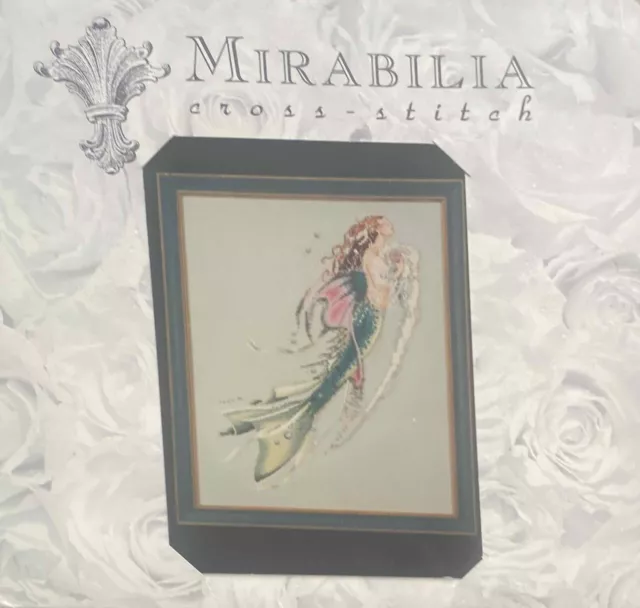 Mirabilia Cross Stitch Kit-Mermaid Of The Pearls-Chart Only