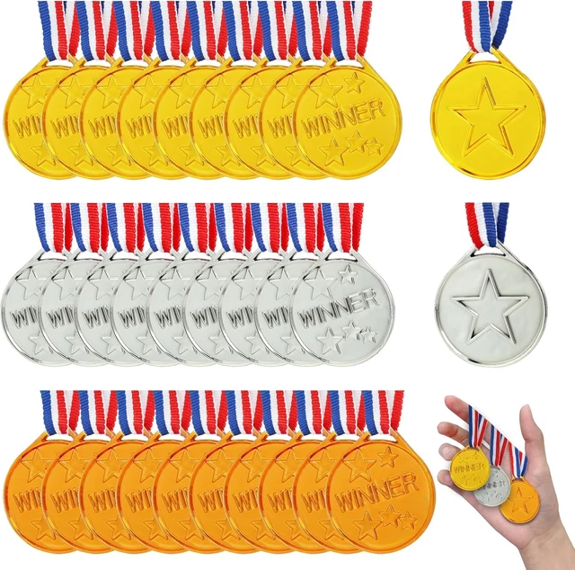 Set Medaglie Premiazioni Set Di 15 Medaglie Bowling In Metallo Da 50mm Nastri Certificati - Per Tornei, Premi, Riconoscimenti Bomboniera Matrimonio - Foto 8