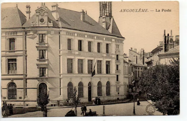 Thème LA POSTE - Bureau de Poste - CPA 16 - ANGOULEME -  la poste 4
