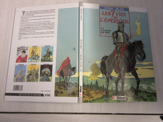 BD LES 7 VIES de l'EPERVIER T3 L'ARBRE de MAI - Cothias Juillard - 1986