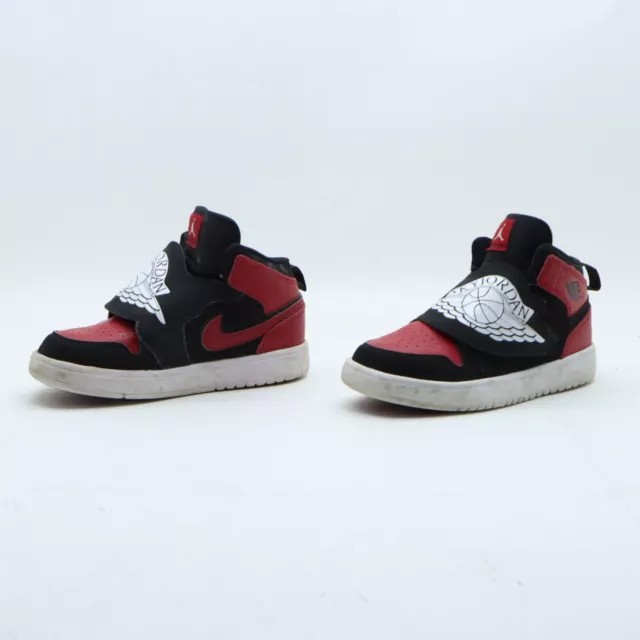 NIKE SKY JORDAN Usate Sneakers EUR 32 UK 13.5 US 1Y (Cod.SS3906) Bambino/a Rosso 2