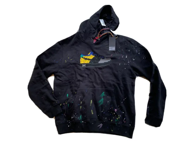 Mostly Heard Rarely Seen Mens Hoodie from 8-bit, 3D Shoe Design. BNWT RRP £180