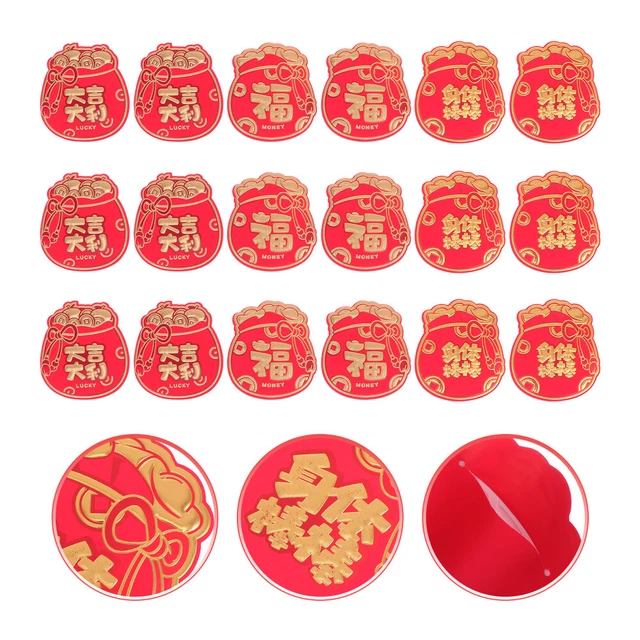 18 Pcs Year of The Tiger Red Envelope Chinese Envelopes Lucky