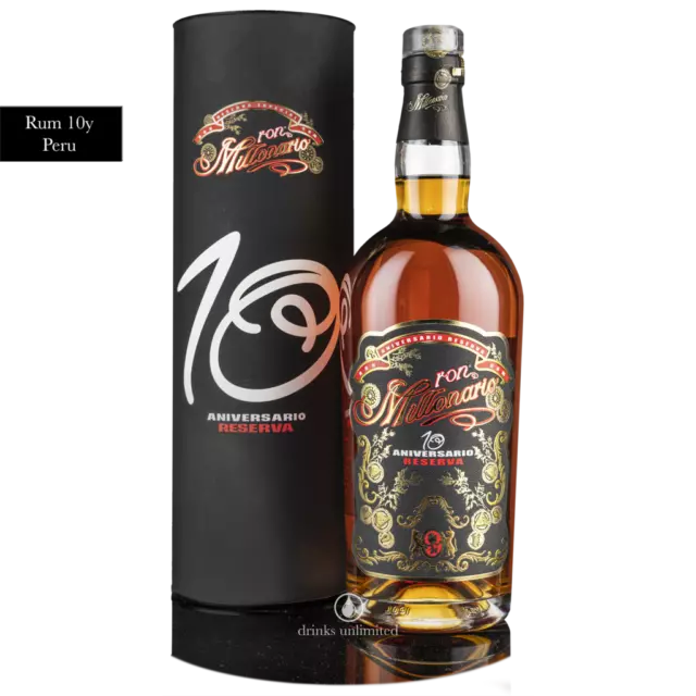 Ron Millonario 10 Jahre Anniversario Reserva 40% 0,7l Rum Peru