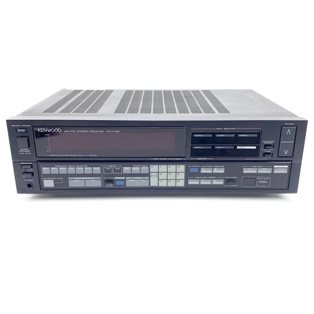 VINTAGE KENWOOD KRV75R AM/FM Stereo Receiver With Digital EQ For