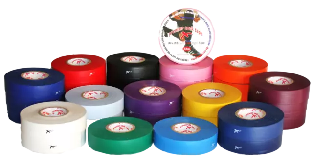 New Premier Sock Tape Football Hockey Rugby Shin Pad Sock Tape 33M Roll