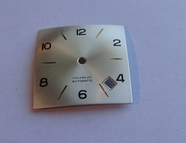 Pièce Horlogerie Pour Montre - Cadran Bomber Reglia Incabloc Guichet