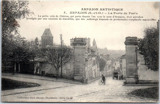 91 ARPAJON - the Porte de Paris.