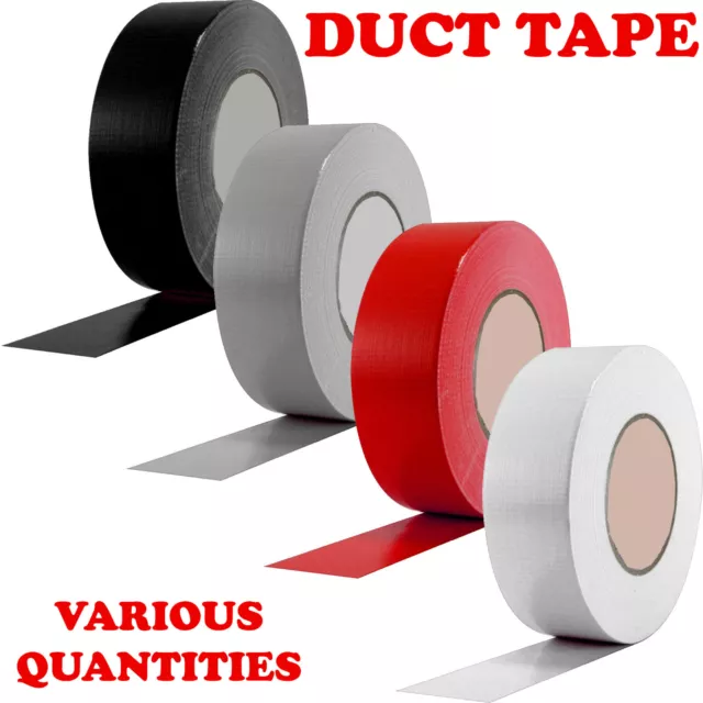 DUCT GAFFER HEAVY DUTY STRONG WATERPROOF WEATHERPROOF CLOTH MESH TAPE 50mm x 50m