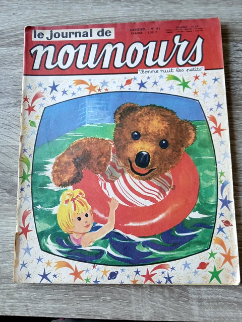 ANCIEN VERRE NOUNOURS Bonne Nuit Les Petits Ortf Primprenelle Nicolas