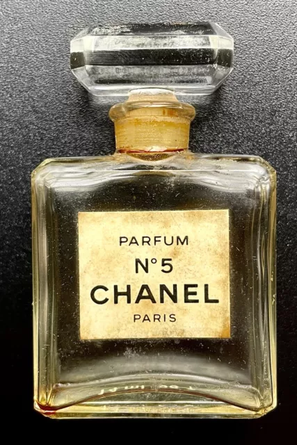 chanel no 5 empty bottle perfume