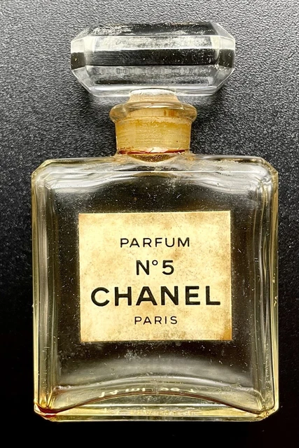 VINTAGE 1970'S CHANEL No 5 Genuine Bottle - 14ml EMPTY £18.00