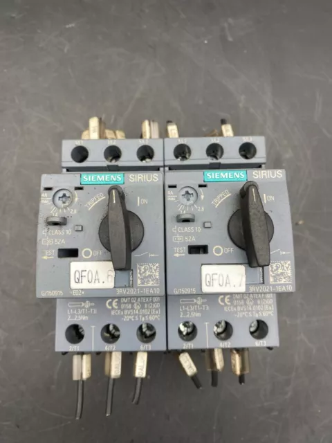 1pc x SIEMENS 3RV2021-1EA10 MOTOR BREAKER