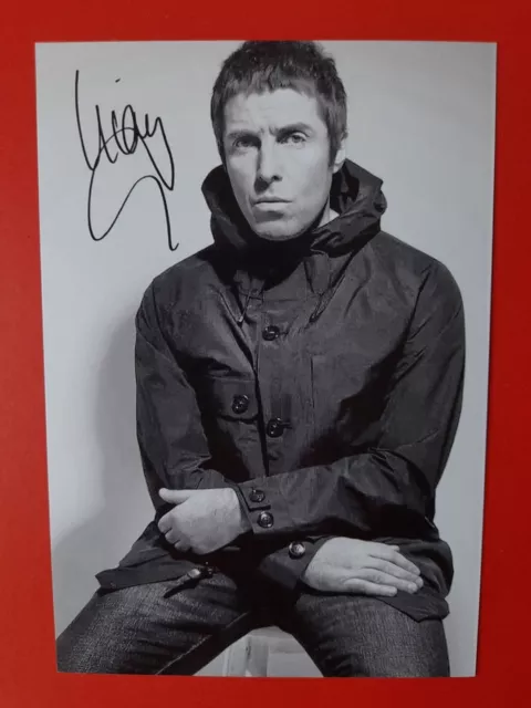 Liam Gallagher, Signed Autographed Photo OASIS