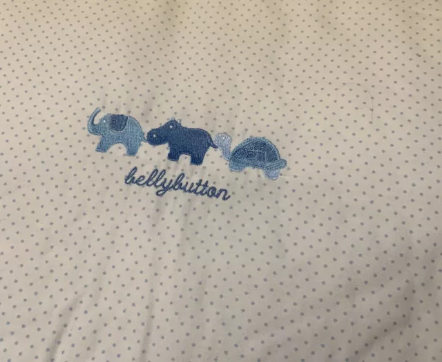 ▀▄▀Alvi Bellybutton Nestchen blau weiß little animals top!▀▄▀