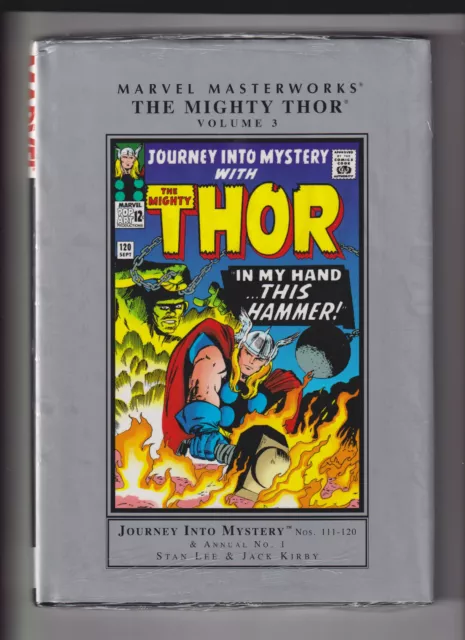 Marvel Masterworks The Mighty Thor Vol 3 Nm 9.6 Incendiary Cover Hardcover