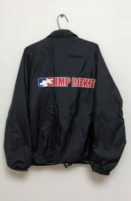 90S LIMP BIZKIT Coach Jacket XL Windbreaker / Korn Deftones