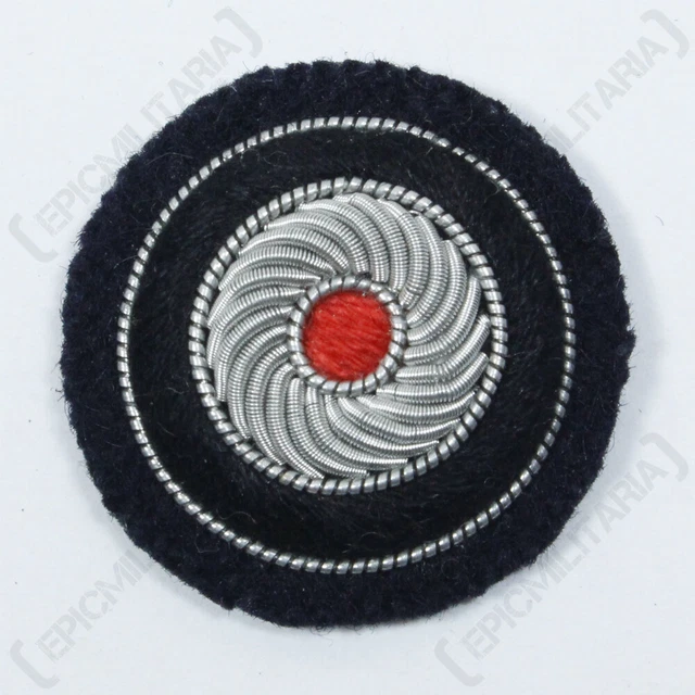 WW2 GERMAN KRIEGSMARINE Officer's Gold Bullion Cap Cockade - Navy Blue ...