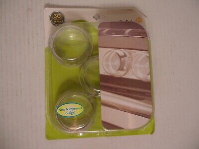 Child & Baby Safety 1st Clear View Kitchen Stove Knob Covers, 5 Pack