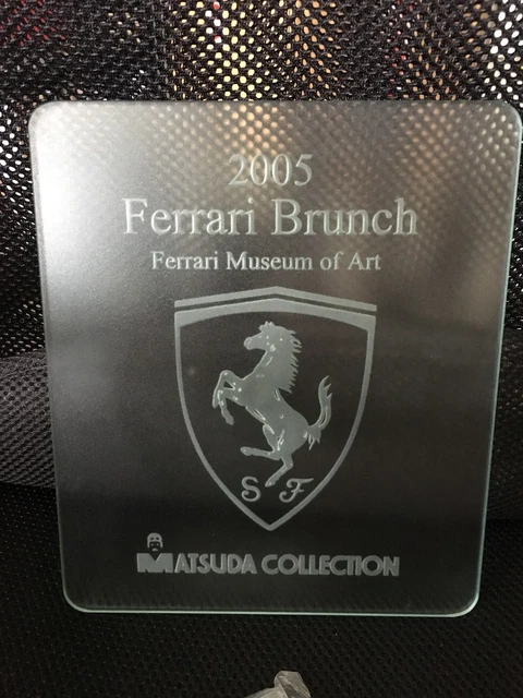 FERRARI Club Museum Of Art  BADGE BRUNCH 2005 MATSUDA COLLECTION Photo