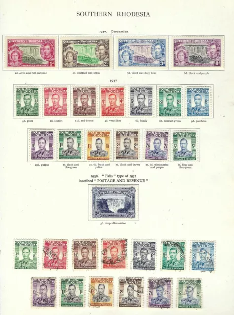 Southern Rhodesia KGVI collection