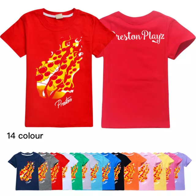 3-16Years Summer Boy Long Sleeves T-shirt Tops ROBLOX Shirt Red Nose Day T  Shirts Teen Kids Clothes Boys T-shirt