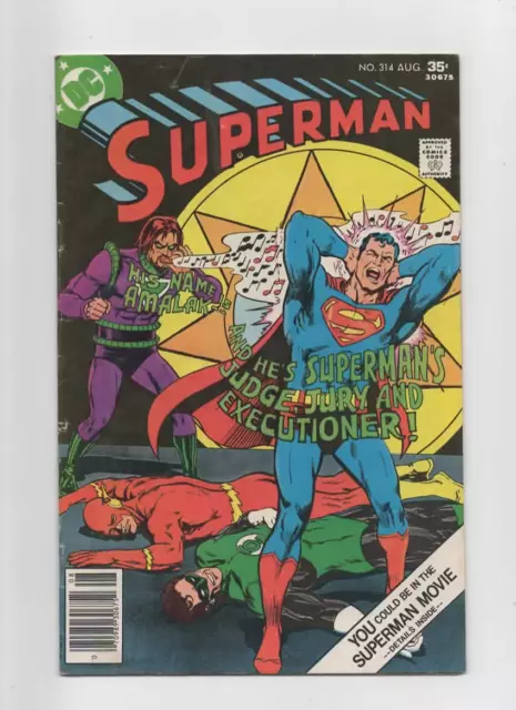 Superman  #314  Vg