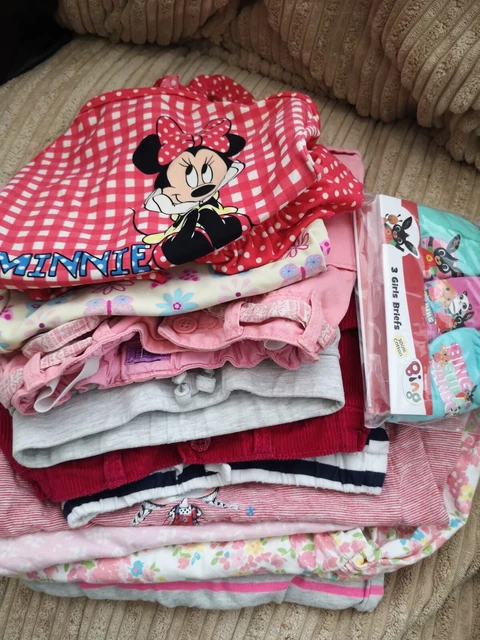 2-3 Years Girl's Summer Bundle Shorts Dress Swimming Costume Knickers