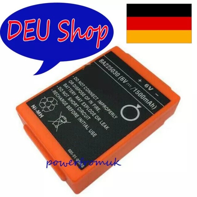 Batterie Akku für HBC Pump Truck Remote Control Battery BA225030 (6V 1500mAh) DE