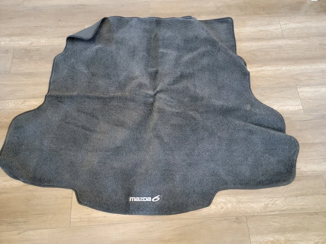 09-13 Mazda 6 Rear Carpet Cargo Area Mat Dark Gray OEM Floor Cover 00008BH52
