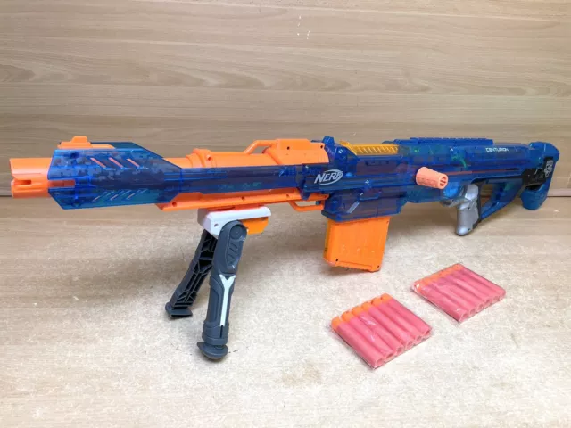 NERF MEGA CENTURION Sonic Ice fucile da cecchino blu N-Strike pistola  blaster EUR 52,57 - PicClick IT