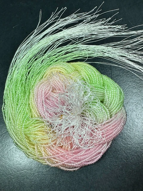 Beautiful multicolor rainbow crystal pink green yellow beads, Faceted 2mm round