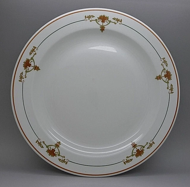 Southern Railway Peach Blossom Buffalo China Dinner Plate Rare Must See