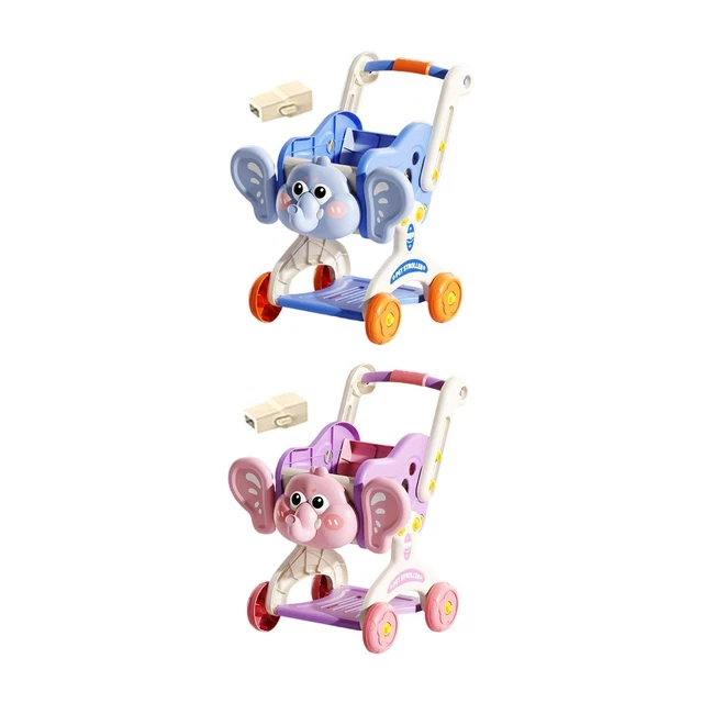 Chariot de courses pour enfants à motifs Motifs nuages