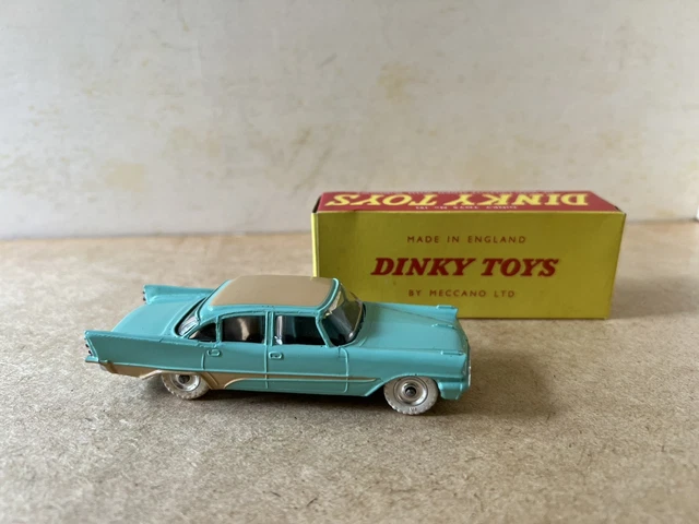 Dinky Toys France De Soto Diplomat N°545 - Rose Toit Noir - Boîte AAA - Occasion