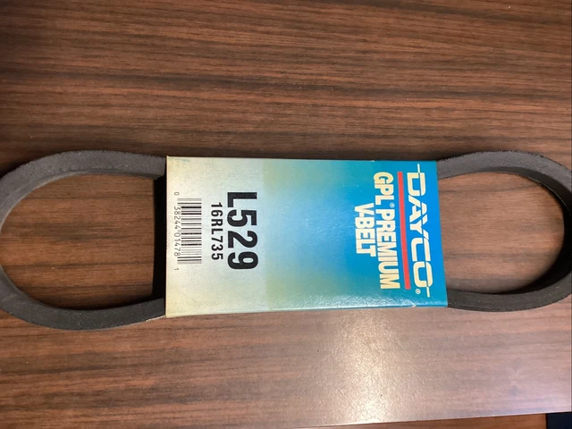 Dayco GPL PREMIUM V-BELT L529 or 16RL735 made in the USA NOS