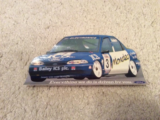 FORD MONDEO TOURING CAR, Paul RADISICH ORIGINAL BTCC STICKER DECAL £6. ...