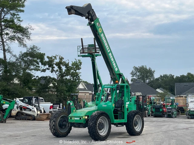 2015 Skytrak 6036 6,000 lb Telescopic Reach Forklift Telehandler bidadoo -Repair