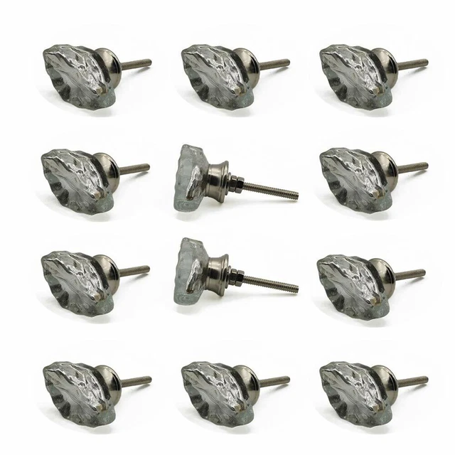 Hardware Cristal Pomos Armario Tiradores Asas Paquete De