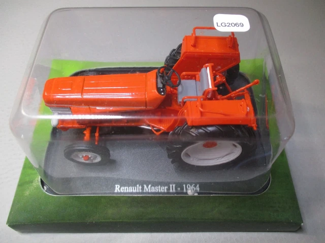 LG2069 UH HACHETTE Tracteur Monde Agricole 84 1/43 Renault Master II France 1964