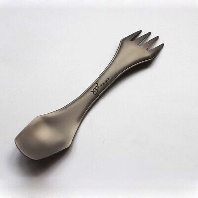 EDC Pure Titanium Tableware Handle Spoon Outdoor Picnic Accessories Cutlery Fork