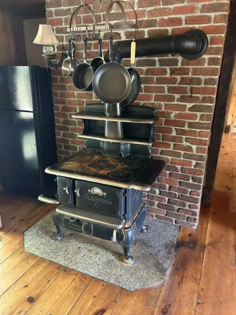 Glenwood C antique wood burning cook stove