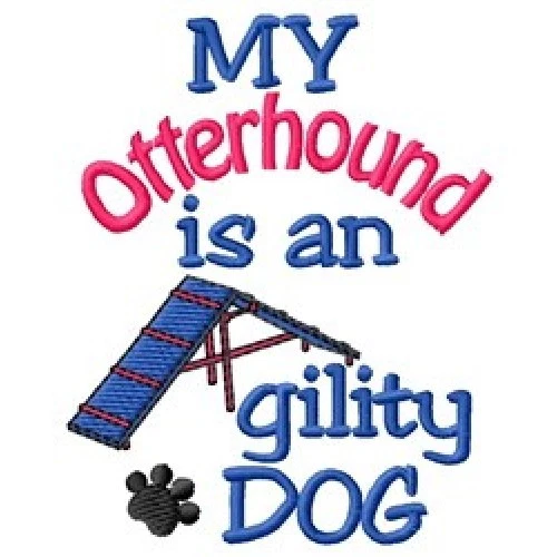 My Otterhound is An Agility Dog Fleece Jacket - DC1814L Size S - XXL
