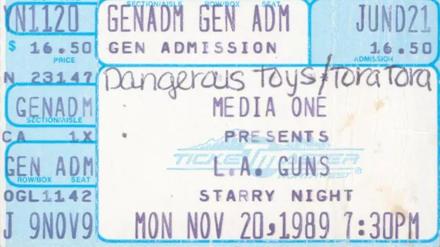 1991 Queensryche Sweet Sister Sam Building Empires Portland OR 12/30/91 N90x
