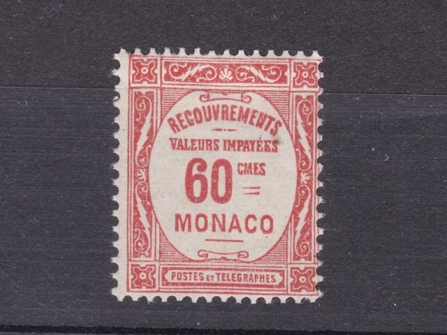 Monaco 1924 Taxe N° 16-N*.Tb-Voir Scan-M158