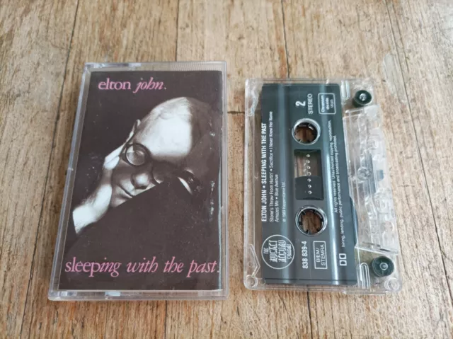 Elton John Sleeping With The Past K7 Cassette Audio Tape Holland 1989