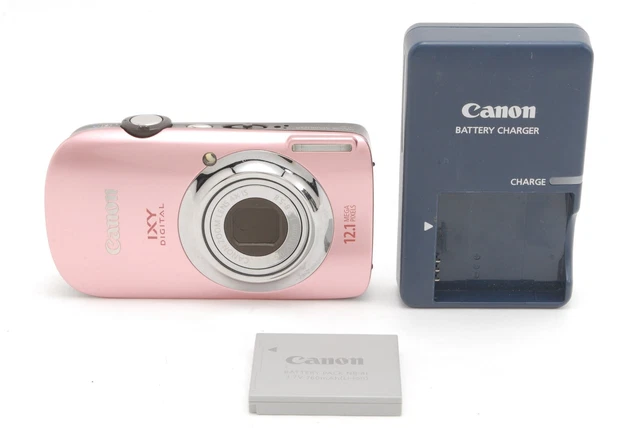 [NEAR MINT] Canon IXY DIGITAL 510 IS PowerShot SD960 IS DIGITAL ELPH Pink Japan