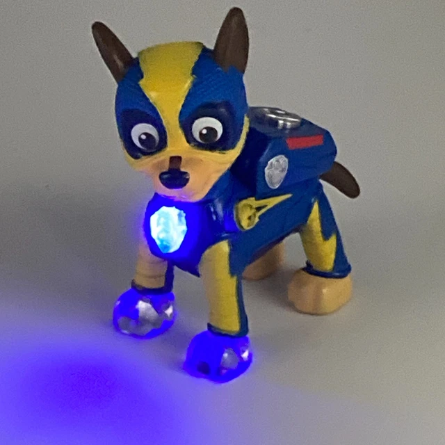 Paw Patrol Mighty Pups Light Up Badge Figure Zuma Din vrogue.co