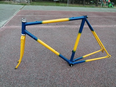 57 Cadre vélo course Columbus campagnolo/ artisanal/ vintage bike frameset 