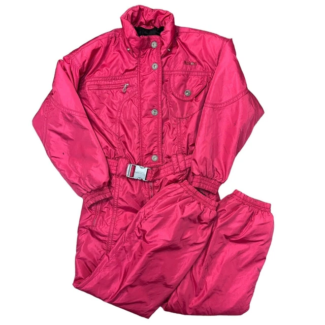 Combinaison De Ski Vintage Killy - Rouge Colorblock, Taille M (UK10), Années 90